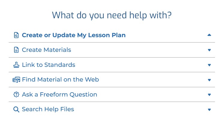 DA AI Question Builder